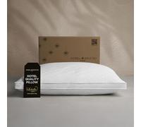 Sobel Westex: Hotel Sobella Soft Side Sleeper Pillow | Hotel and Resort Quality, 300 Thread Count 100% Dobby Cotton | Down Like Fill, Gentle Support, Plush (Queen (1 Pack))
