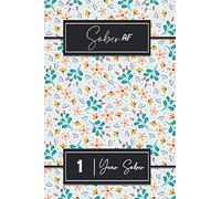 Sober AF: 1 year Sober: Sobriety Journal For Women, Journal For Sober Anniversary, Addiction Recovery Gift, sober birthday