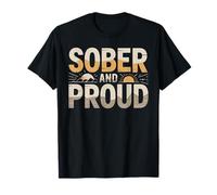 Sober and Proud Sobriety Recovery T-Shirt
