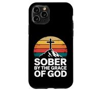Sober By the Grace of God Christian Recovery Case for iPhone 11 Pro