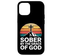 Sober By the Grace of God Christian Recovery Case for iPhone 12/12 Pro