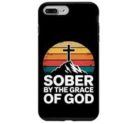 Sober By the Grace of God Christian Recovery Case for iPhone 7 Plus/8 Plus