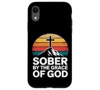 Sober By the Grace of God Christian Recovery Case for iPhone XR