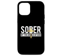 Sober By The Grace Of God - Sober Sobriety Anniversary AA NA Case for iPhone 12/12 Pro