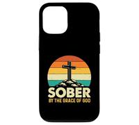 Sober By The Grace Of God - Sober Sobriety Anniversary AA NA Case for iPhone 12/12 Pro