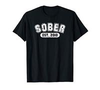 Sober Est. 2010 - Sobriety T-Shirt