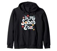 Sober Life In My Sobriety Era Alcohol Drinking Recovery Mode Zip Hoodie