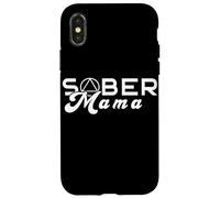 Sober Mama Narcotics Anonymous Alcoholic Abstinence Case for iPhone X/XS