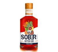 Sober Spirits Bitter 0.0% | Alcohol-free spirit produced like the authentic Italian Aperitivo - 0% Sugar, No Artificial Flavours, Vegan Friendly - 50cl