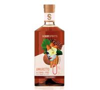 SOBER SPIRITS - Non-Alcoholic 0.0% Amaretto: The First Authentic Version - IWSC Gold Winner - 0% Sugar - No Artificial Flavours - Vegan Friendly - 50cl