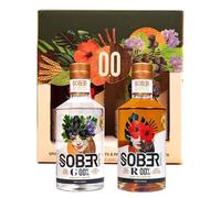 SOBER SPIRITS Non-Alcoholic Gin Rum Set, 2x20cl, 0.0% ABV, Award-Winner