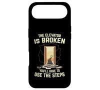 Sober The Elevator Is Broken Sobriety anniversary AA NA Case for iPhone Air
