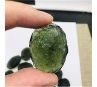 Sobeta-Natural Crystal Rough 1PC raw Natural Green Moldavite Rough Stone Czech Meteorite Crystal Energy Gemstone for Gifts (Size : 5 7g)