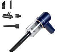 Sobeta Portable Vacuum, Car Vacuum, 4-in-1 Versatile Rechargeable Handheld Vacuum For Car, Portable Mini Car Vacuum, Rechargeable Wireless Car Vacuum Cleaner For Car, Home, Offce (Color : B
