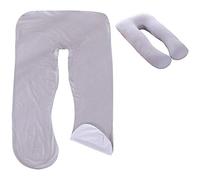 Sobeta Pregnancy Pillow Cover U Shaped Comfortable Multifunctional Maternity Body Removeable Pillow Case Ideal For The Future Mother's Sleep 140x80cm