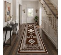 Sobhdga Rustic South Western Aztec Runner Rugs For Hallway 60x180 cm, Tribal Native American Indian Kitchen Runners Non Slip Carpet Runners Long hallway runner For Hallway Entryway Corridor Bedroom