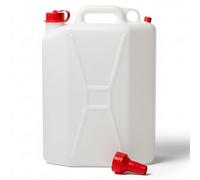 Sobinu 25 Litre Water Carrier Jerry Can - Heavy Duty HDPE Water Container with Pouring Spout, Leak-Proof Camping Water Storage for Caravan, Festival, Hiking & Emergency Use