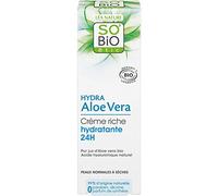 SO'BiO étic Cosmebio Hydra Aloe Vera 24 Hours Rich Moisturizing Day Cream, 50 ml