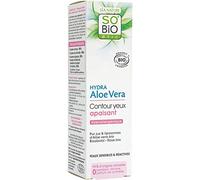 SO'BiO étic Cosmebio Hydra Aloe Vera Hypoallergenic Sensitive and Reactive Skin Soothing Eye Contour, 15 ml