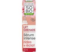 LÉA NATURE SO Bio étic Intense Serum Wrinkles + Shine - Lift'Argan | Innovation Wrinkles + Shine | Reduces Wrinkles | For All Skin Types | 99% Natural Origin | Made in France | 30