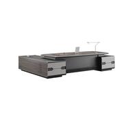 SOBOLON Desk for Bedroom Leader CEO Boss Paint Large Desk Office Furniture Chairman Desk Gamingdesk
