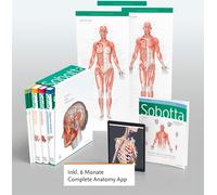 Sobotta Atlas der Anatomie, 3 Bande + Lerntabel, Paulsen, Waschke,#