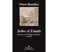 Sobre el estado : cursos en el Colegio de Francia, 1989-1992