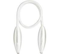 Sobriety Decorative Accessories Curtain 1 Pair Curtain Tiebacks Clips Creative Window Drape Twist TieBack Home Decorative Practicality (Color : White)