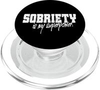 Sobriety Is My Superpower Anonymous Alcoholics AA NA Sober PopSockets PopGrip for MagSafe