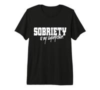Sobriety is My Superpower Anonymous Alcoholics AA NA Sober Premium T-Shirt
