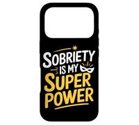 Sobriety Is My Superpower Sober Pride Recovery Sobriety Life Case for iPhone 17 Pro