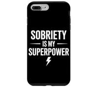 Sobriety Is My Superpower Sober Pride Recovery Sobriety Life Case for iPhone 7 Plus/8 Plus