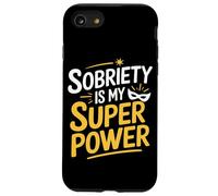 Sobriety Is My Superpower Sober Pride Recovery Sobriety Life Case for iPhone SE (2020) / 7/8