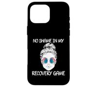 Sobriety No Shame In My Recovery Game Sunglasses Tie Dye Case for iPhone 16 Pro Max