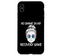 Sobriety No Shame In My Recovery Game Sunglasses Tie Dye Case for iPhone XS Max