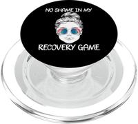 Sobriety No Shame In My Recovery Game Sunglasses Tie Dye PopSockets PopGrip for MagSafe