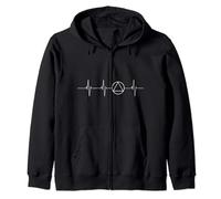 Sobriety Sober Support Living Sober AA NA Zip Hoodie