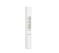 SoBuy 20cm Bathroom Tall Cabinet Bathroom Storage Cabinet,BZR34-WN White