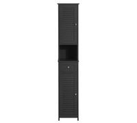 SoBuy Bathroom Tall Cabinet Bathroom Storage Cabinet,FRG236-DG Grey