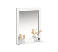 SoBuy Bathroom Wall Mirror 40cm Wide with Storage Shelf