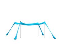 SoBuy Beach Tent UPF30+ 400x400cm Light Blue