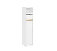 SoBuy BZR151-W White Compact Bathroom Cabinet with Drawer