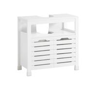SoBuy BZR58-W White Under Sink Storage Cabinet
