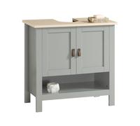 SoBuy BZR69-HG, Under Sink Cabinet Bathroom Vanity Unit Bathroom Storage Cabinet, Grey