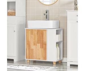 Sobuy Bzr75-W, Under Sink Cabinet Bathroom Vanity Unit Bathroom Storage Cabinet-Clearance,white,w60Xd30Xh60