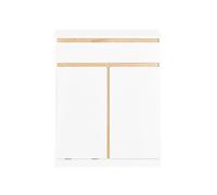 Sobuy Laundry Storage Cabinet White Bathroom Chest