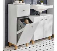 Sobuy Bzr93-W, Laundry Cabinet Laundry Chest Bathroom Storage Cabinet