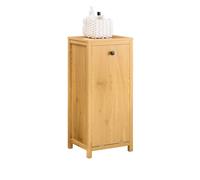 SoBuy BZR96-SN, Laundry Cabinet Laundry Chest Bathroom Cabinet Storage Cabinet, Brown