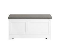 Sobuy Cat House Shoe Bench Shoe Cabinet With 3 Built-In Cat Bowls,fsr136-W