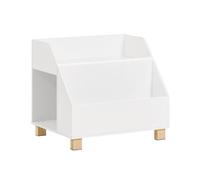 Sobuy Childrens Bookcase Toy Storage Organizer Shelf Rack White Display